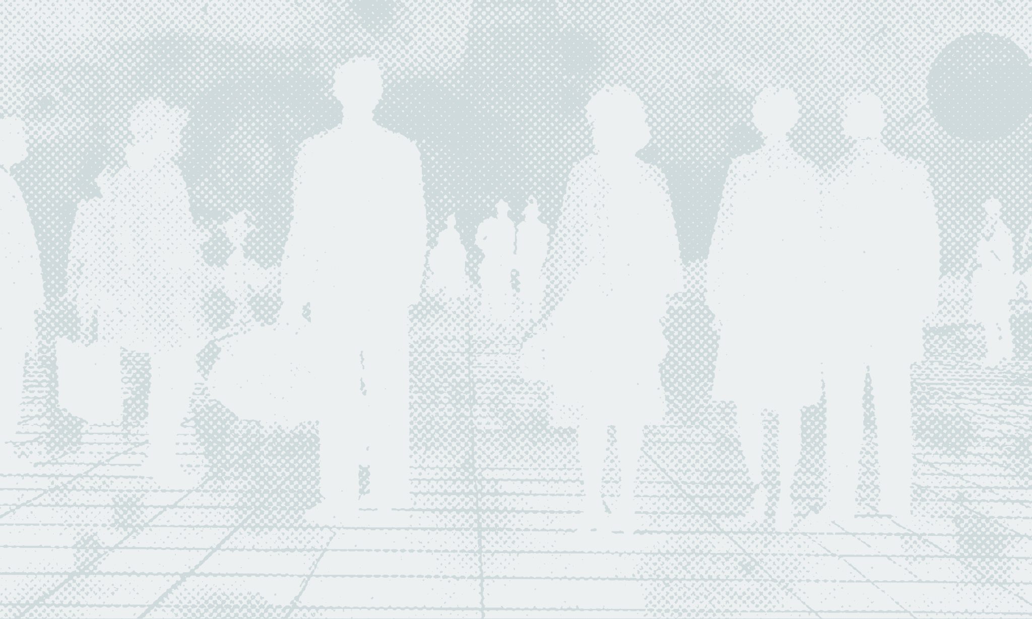 People standing together in a grid