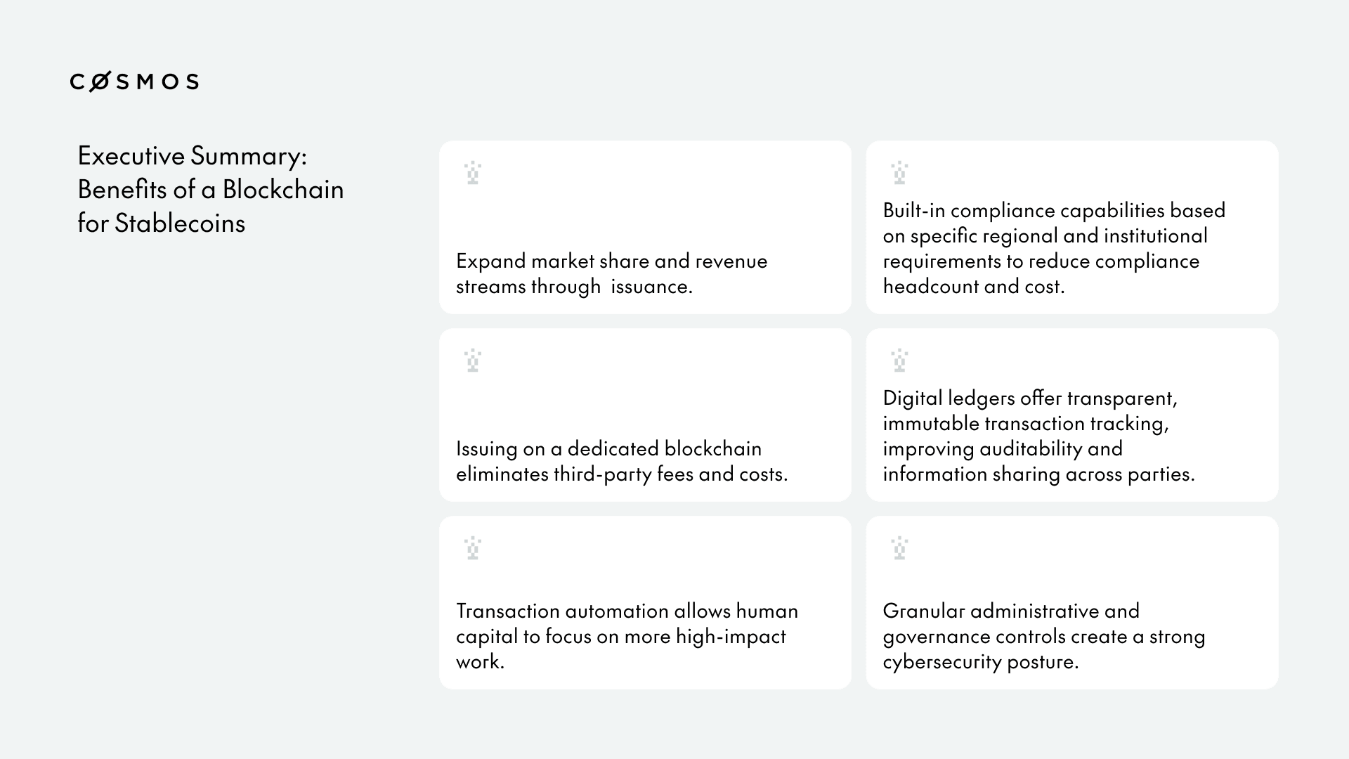 Why blockchains are beneficial for financial institutions who want to use stablecoins